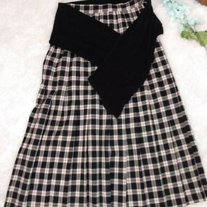 Talbot's vintage wool maxi skirt